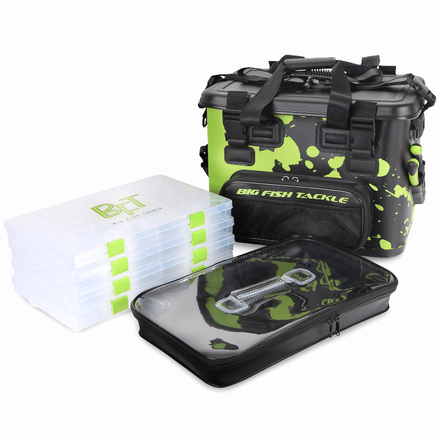 BFT Perch Bag Waterproof Vistas (Incl. 4 Tackleboxes)