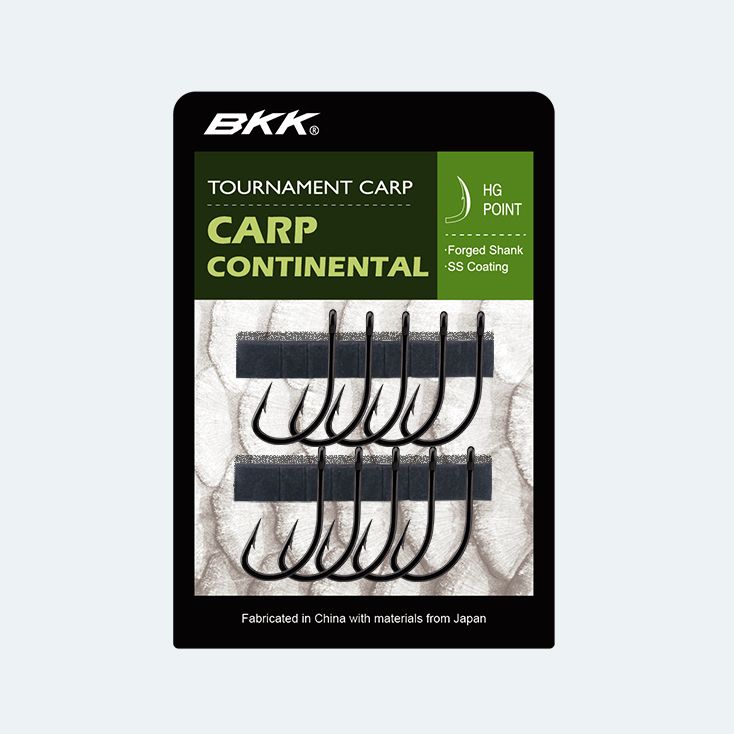 BKK Carp Continental Karperhaken (10pcs)