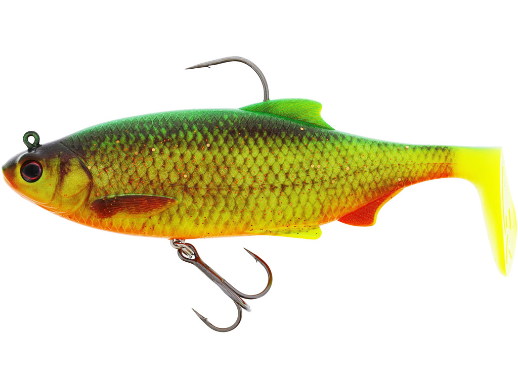 Westin Ricky The Roach Shadtail R 'N R 18cm (113g) Sinking Softbait - Firetiger Rudd