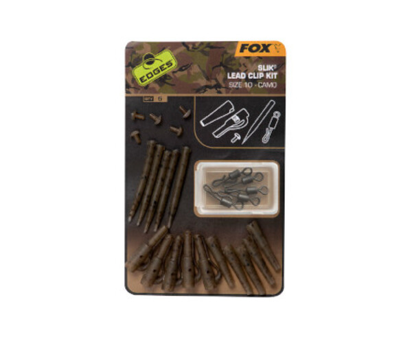 Fox Edges Camo Slik Lead clip kit 5 stuks