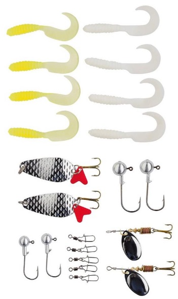 Abu Garcia Fast Attack Perch Spin Combo 2.10m (5-20g) (Inc. Kunstaas!)