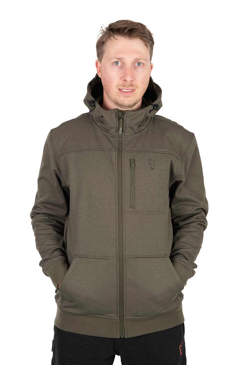 Fox Collection Soft Shell Jas Green/Black