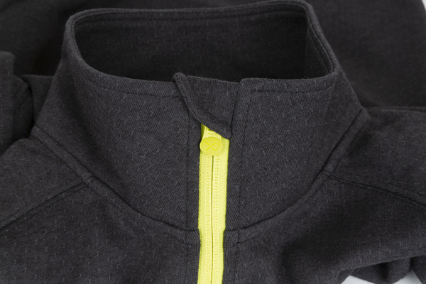 Matrix Minimal 1/4 Zip Sweater Black/Marl