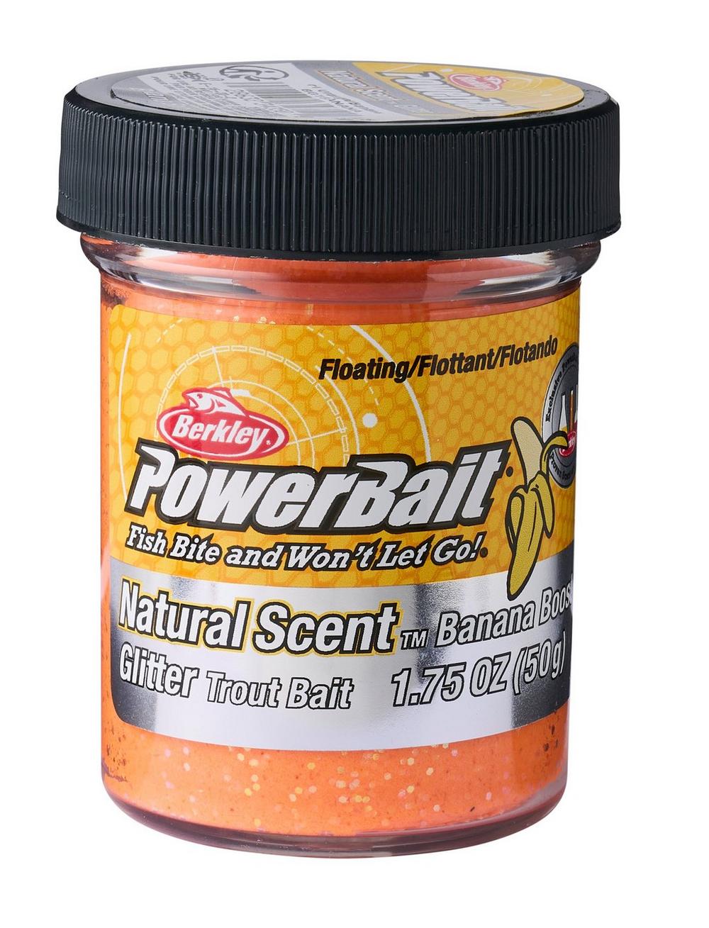 Berkley PowerBait Trout Bait Fruits Foreldeeg (50g) - Fluo Orange