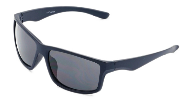 AZ-Eyewear Polarized Sport Sunglasses - Mat blue frame/grey lenses