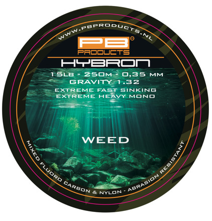 PB Products Hybron Weed 250m Monofilament Hoofdlijn