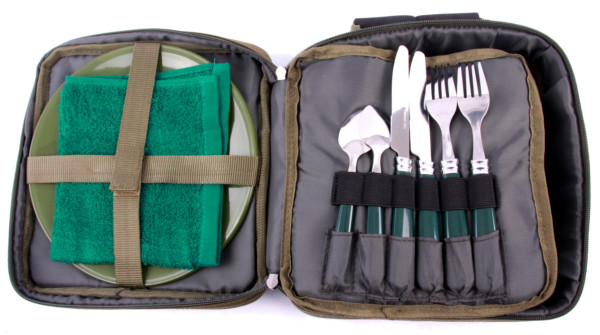 NGT Outdoor Cooking Set - NGT Complete Bestek Set voor 2 Personen inclusief Carry Case