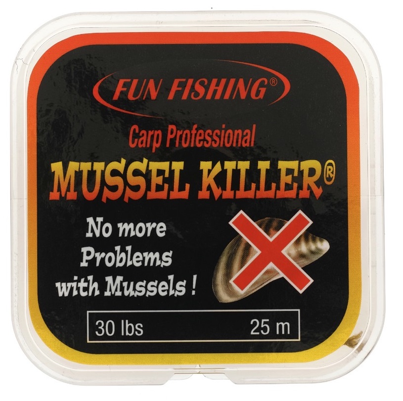 Fun Fishing Mussel Killer Carp Leader 25m