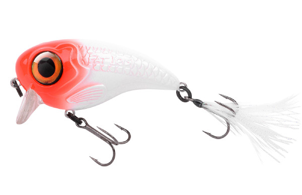Spro Fat Iris 8cm 39g Slow Floating (0.5-0.8m) - Red Head