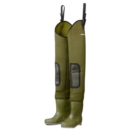 Dam Fighter Pro+ Neoprene Hip Waders Felt Sole