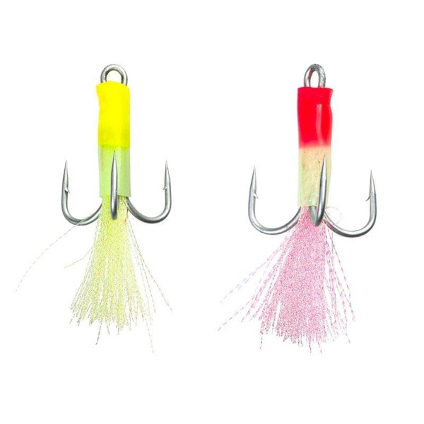 Fladen Luminous Treble Hooks (2 stuks)