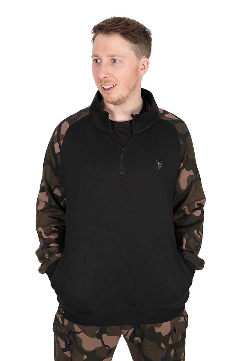 Fox LW Black/Camo QTR Zip Vistrui