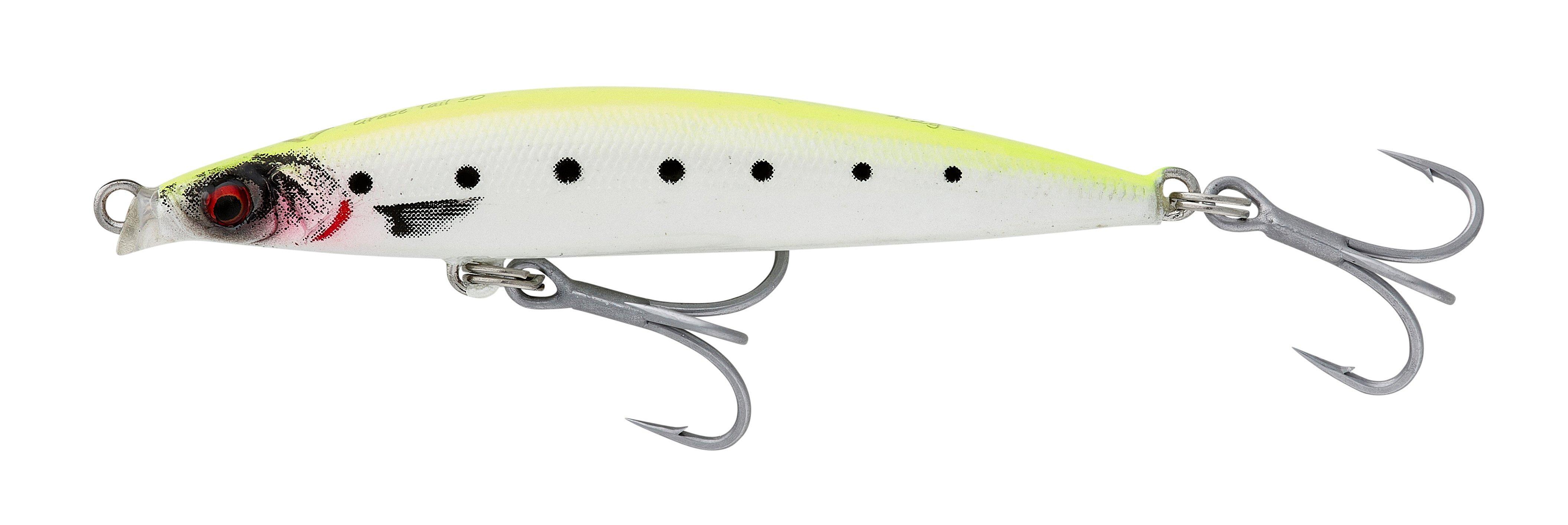 Savage Gear Grace Tail Jerkbait 5cm (4.2g) - Snow Lemon