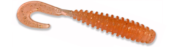 Major Craft ParaWorm Grub - UV Orange