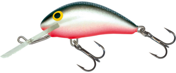 Salmo Hornet 4cm (keuze uit 17 opties) - Grey Silver