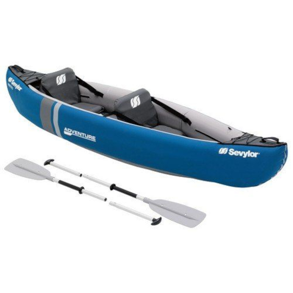 Het formulier huilen Nauwkeurigheid Sevylor Adventure Kajak Rubberboot 319 x 90cm (2pers opblaasbare kayak,  incl. draagtas)