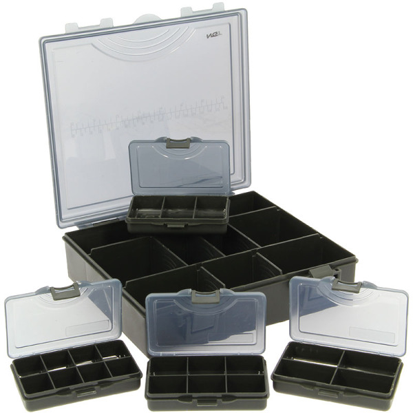 NGT Tacklebox System inclusief Bit Boxes - Model: NGT Tacklebox System 4 + 1