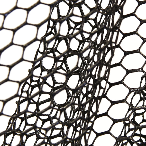 NGT 42" Black Specimen Rubber Net incl. Metal 'V' Block en stink Bag