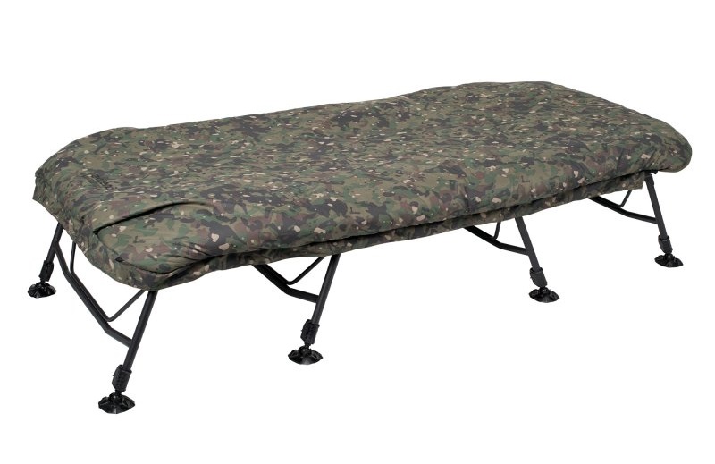 Trakker RLX 8 Wide Camo Bed System Stretcher (Incl. Slaapzak)