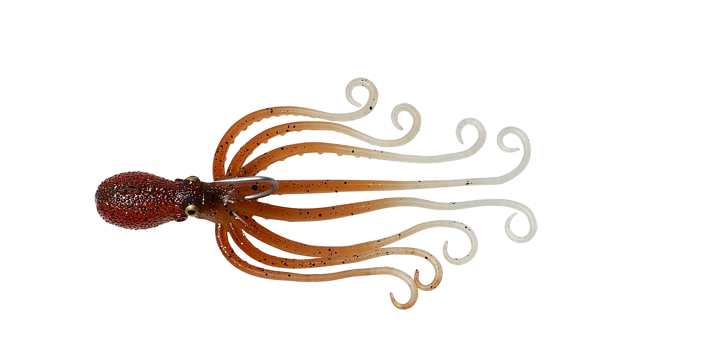 Savage Gear 3D Octopus 10cm (35g) - Brown Glow