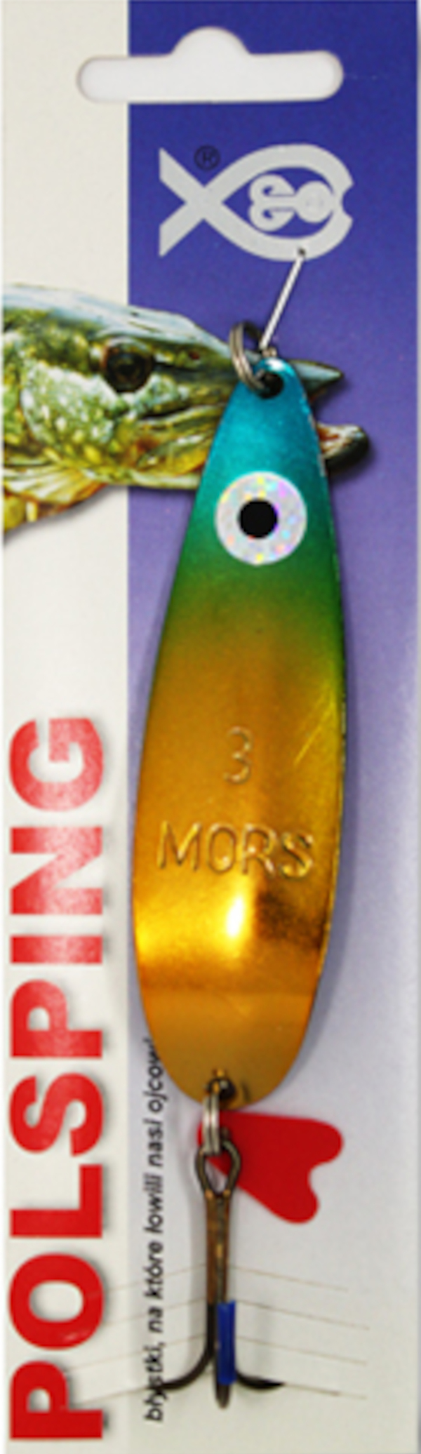 Polsping Mors - Rainbow Green Gold