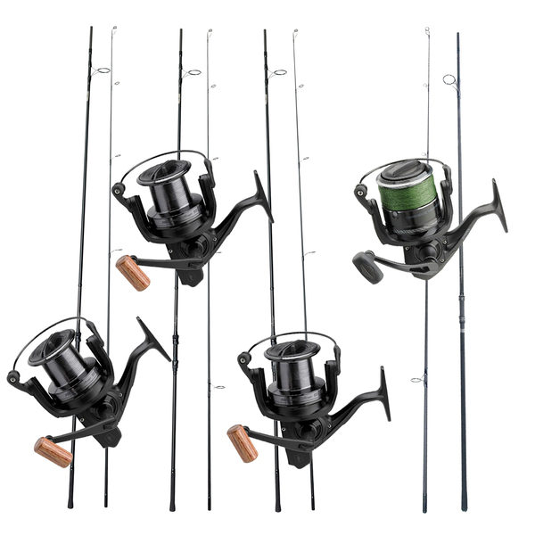 Prologic 4 Rod Complete Karperset 12' (3,25lb) (Inc. Complete Spodhengel!)