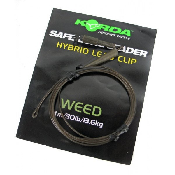 Korda Kamo Leaders Hybrid Lead Clip - Weedy Green