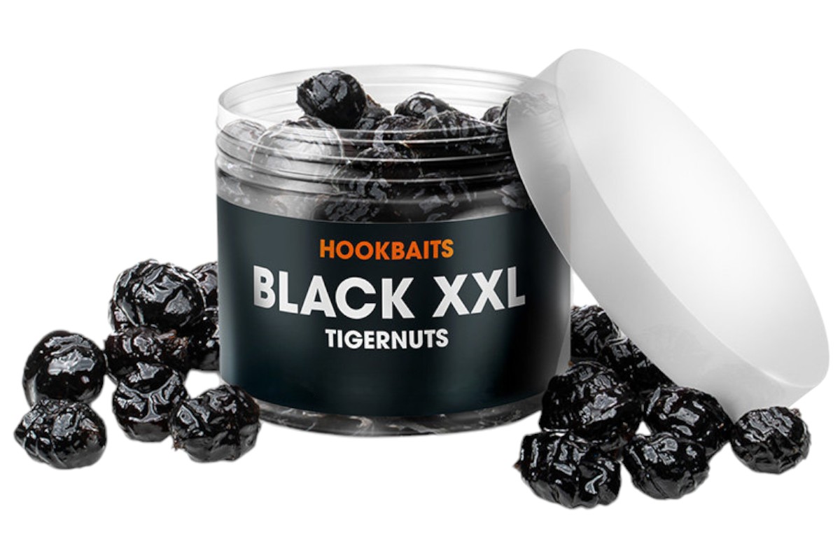 Tijgernotenkopen XXL Tijgernoten Hookbaits (100g) - Zwart