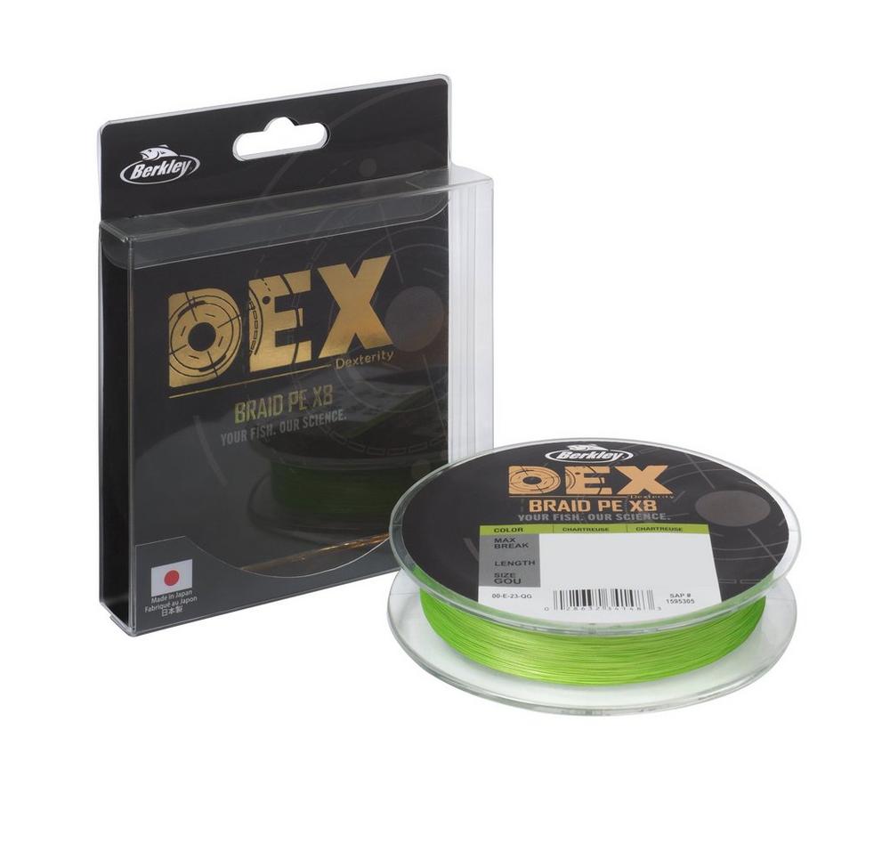 Berkley Dex X8 Pe Gevlochten Lijn Chartreuse (150m)