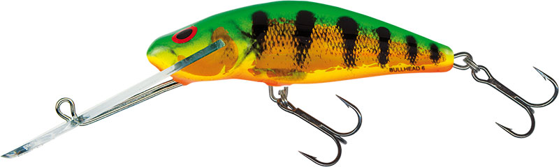 Salmo Bullhead SDR Plug 8cm (17g) - Holo Fire Tiger