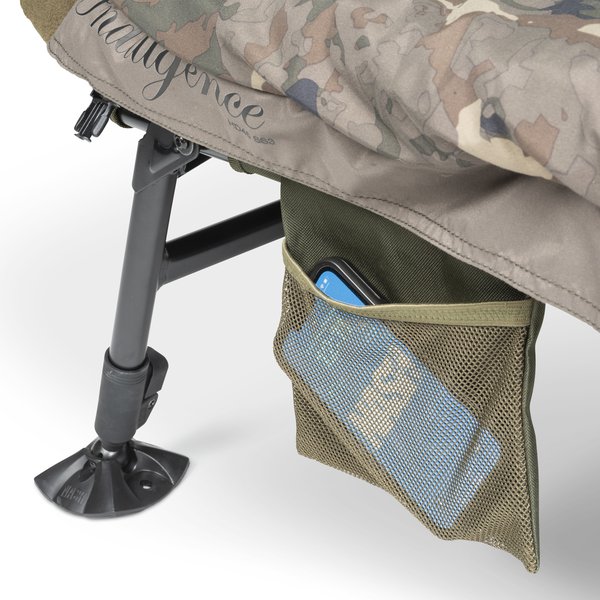 Nash Indulgence HD40 Sleep System 8 Legs Camo Wide (Stretcher + Dekbed)