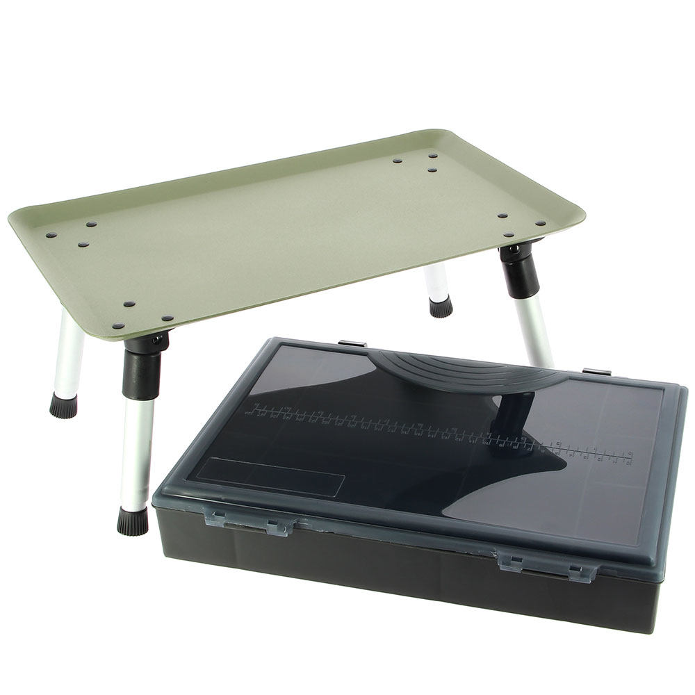 NGT Deluxe Table System inclusief tacklebox
