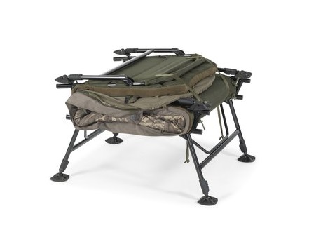 Nash Indulgence HD40 Sleep System 8 Legs Camo Wide (Stretcher + Dekbed)