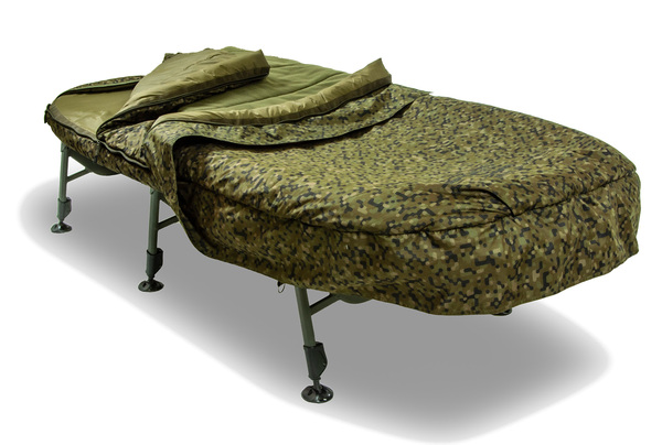 Solar SP C-Tech Memory Foam Sleep System Solcam Camo (Stretcher + Slaapzak)