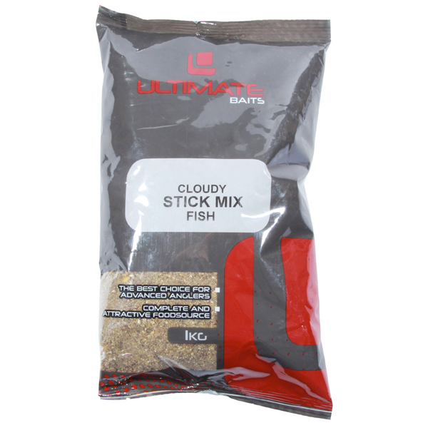 Carp Tacklebox, bomvol met top karpermateriaal! - Ultimate Baits Cloudy Stick Mix Fish 1kg