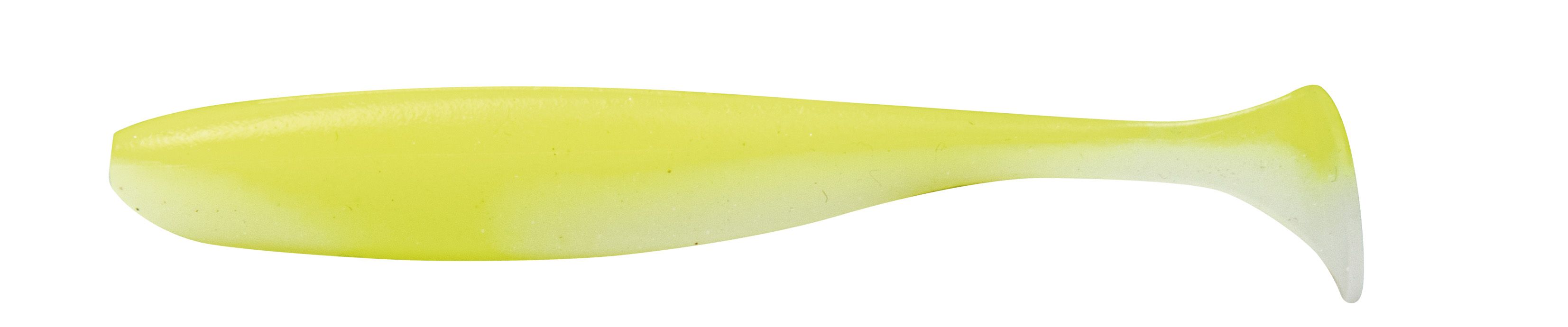 Keitech Easy Shiner Shad 2 inch (5cm) (10 stuks) - S14-White Chartreuse