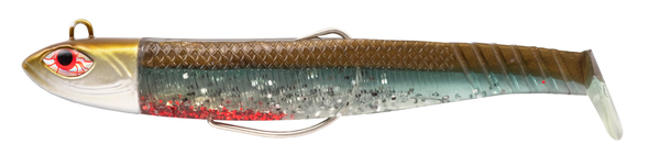 Cinnetic Crafty Candy Shad 10.5cm (25g) (2 stuks) - Bloody Minnow