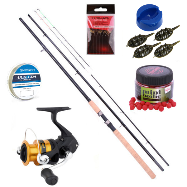 Ultimate Feeder Set met Shimano FX 4000 FC Molen