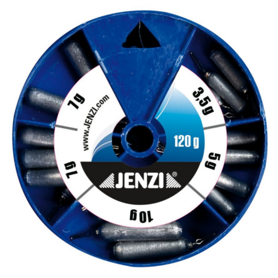 Jenzi Drop Shot / Texas / Carolina Rig Lood Assortiment - Jenzi Drop Shot Lood Assortiment D
