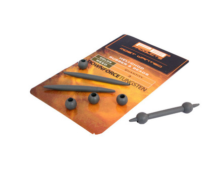 PB Products Downforce Tungsten Heli-Chod Rubber & Beads (3 stuks)