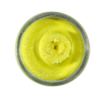 Berkley PowerBait® Sinking Glitter Trout Bait 65g - Sunshine Yellow