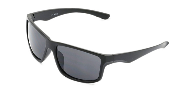 AZ-Eyewear Polarized Sport Sunglasses - Mat black frame/grey lenses