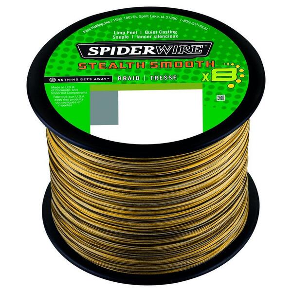 Spiderwire Stealth Smooth 8 Camo Gevlochten Lijn (2000m)