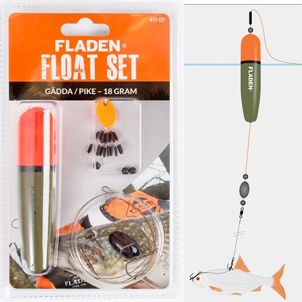 Fladen Doodaas Float-set Pike