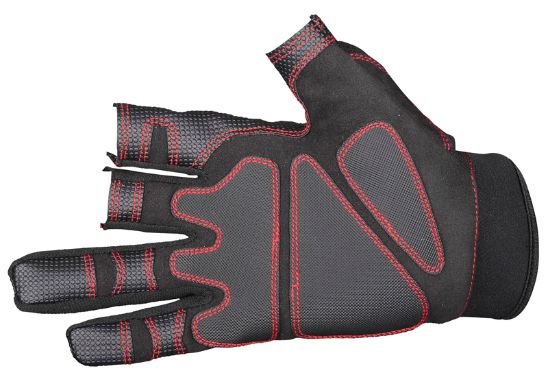 Gamakatsu Armor Gloves 3 Fingers Cut handschoenen