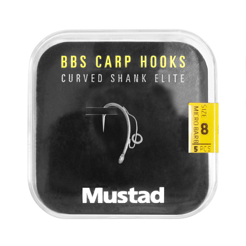 Mustad BBS 30 Carp Hooks Pack Karperhaken (6 packages + Multi Box)