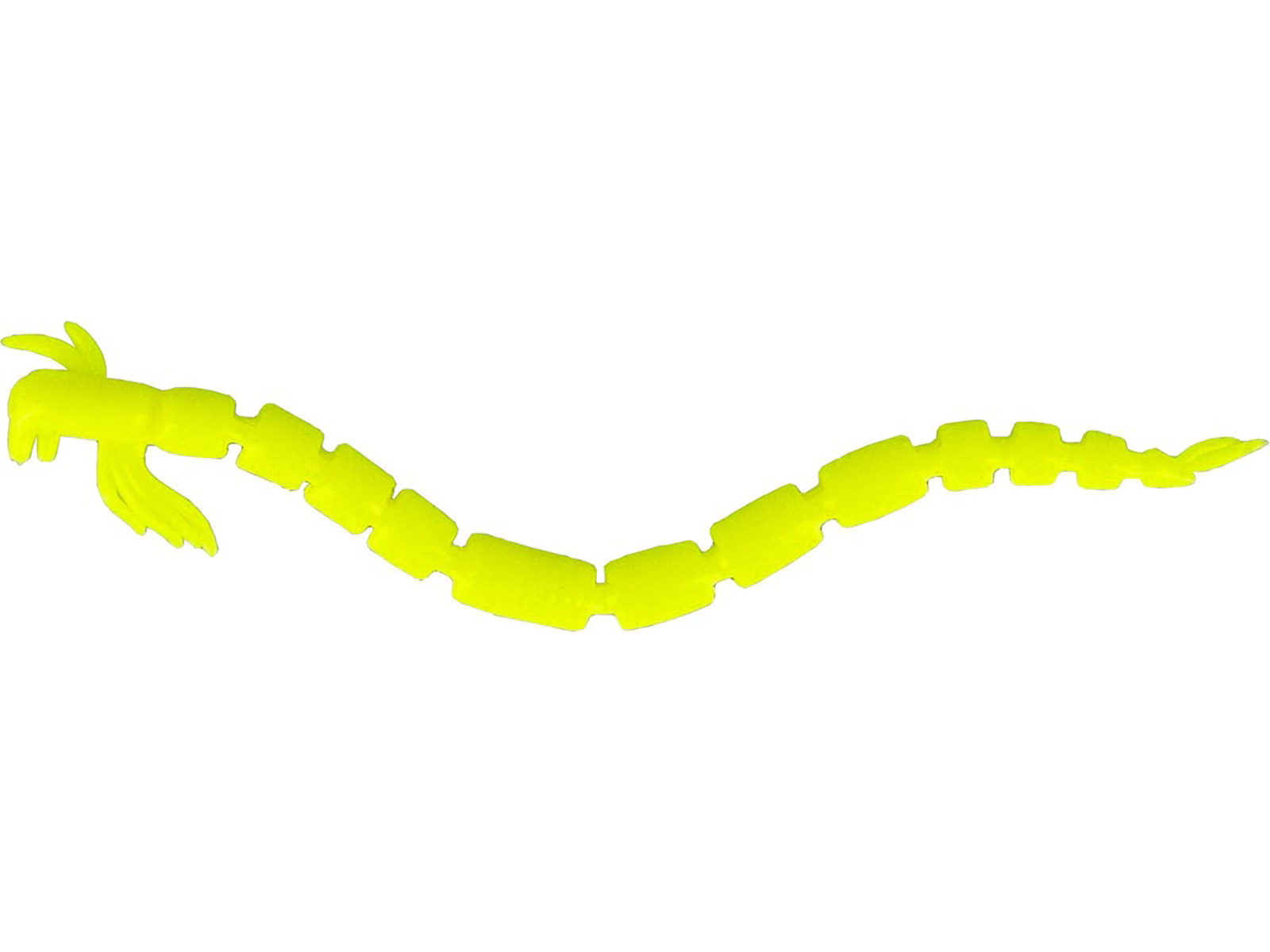 Westin BloodTeez Worm 7,5cm (8 stuks) - Fluo Yellow