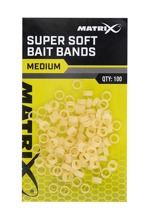 Matrix Super Soft Bait Bands (100 stuks)