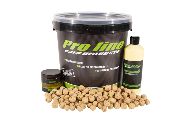 Pro Line Coco & Banana Deal met Boilies, Bait Steam, Boilie Dip en een Bucket!