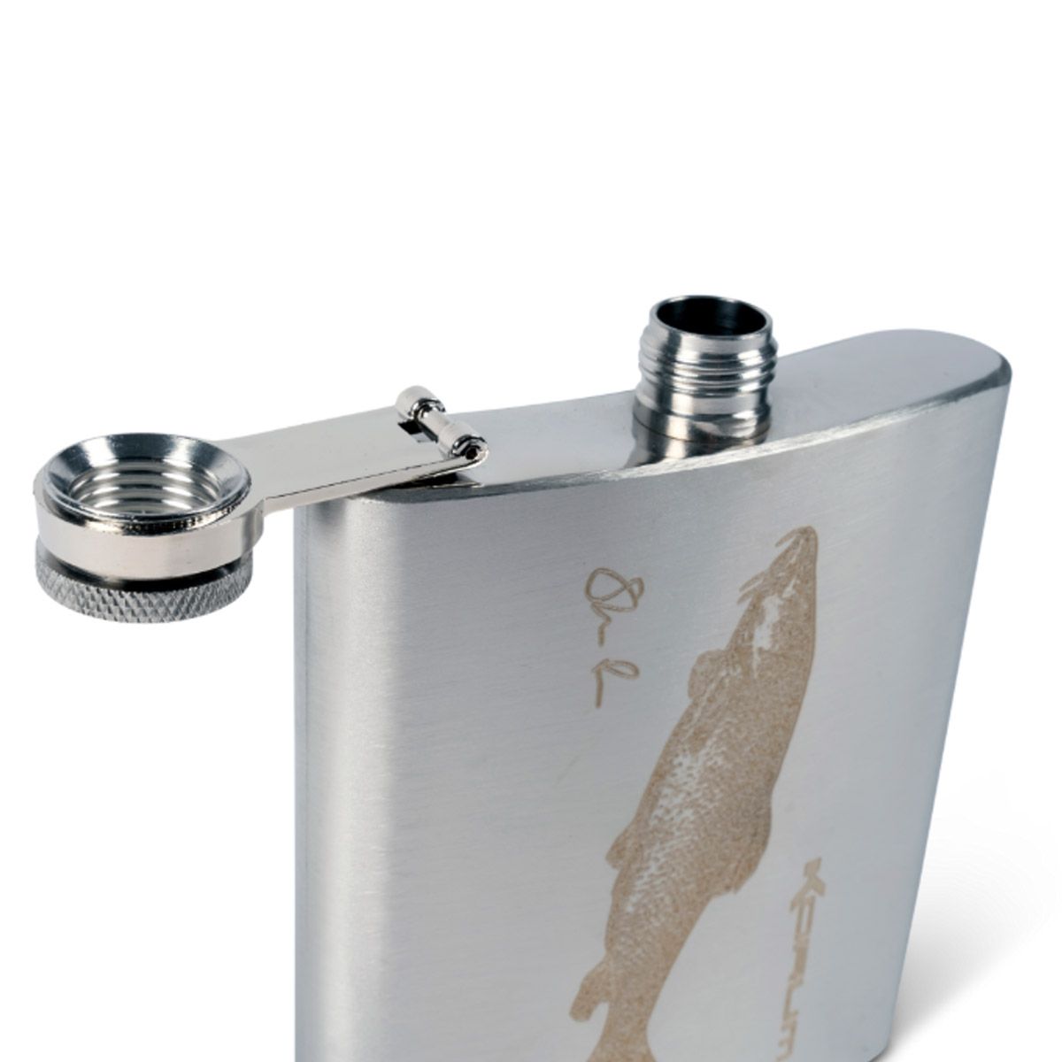 Korum Classic Hip Flask Barbel 7oz/200ml - Fles